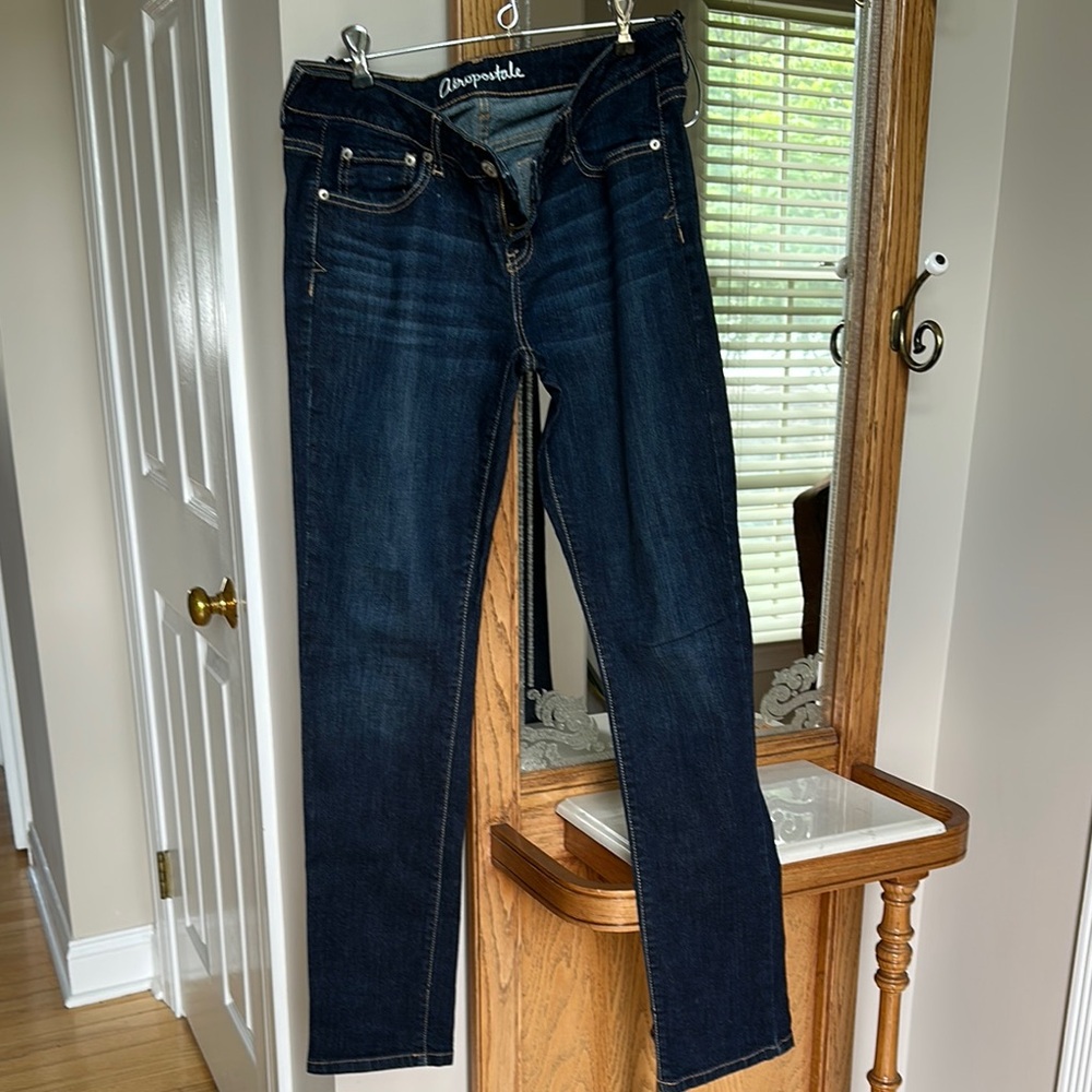 Aeropostale Blue Skinny Jeans Classic Denim